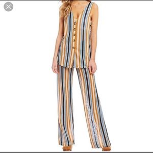 Free People Bridget two piece jumpsuit